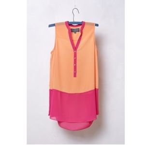 Sunday In Brooklyn Anthro Colorblock Blouse